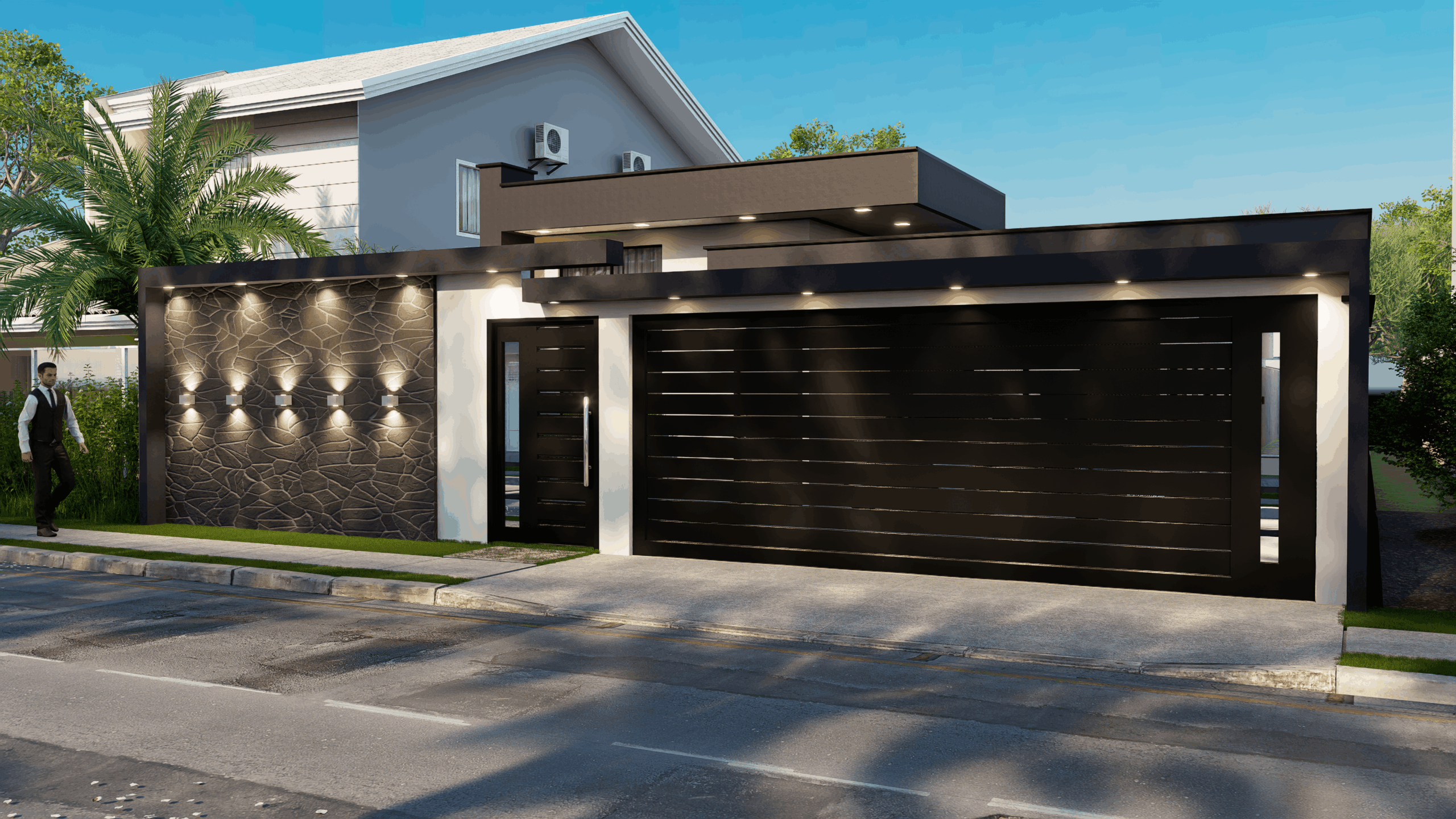 Fachada do Residencial Aurora